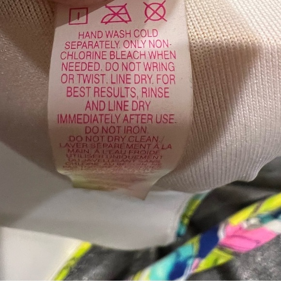 Women’s Victoria Secret Colorful Halter Bikini Top Size Small - Picture 7 of 9